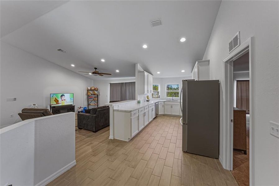 Furnished interior view inside a new home in , Sebring (Image 17).