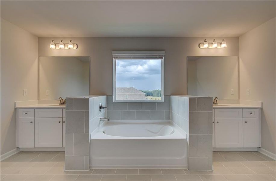 Furnished interior view inside a new home in Westwind Estates, Hampton (Image 8).