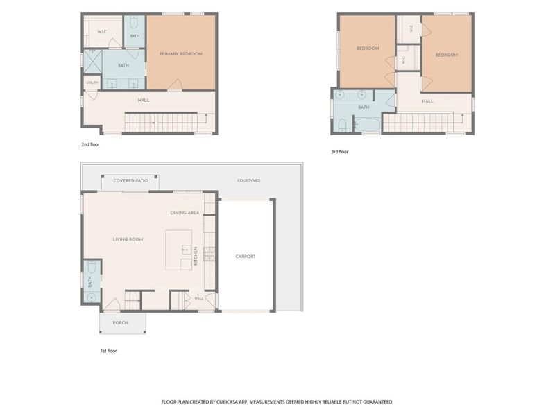 2D floor plan layout of this home in , Austin, TX (Image 3).