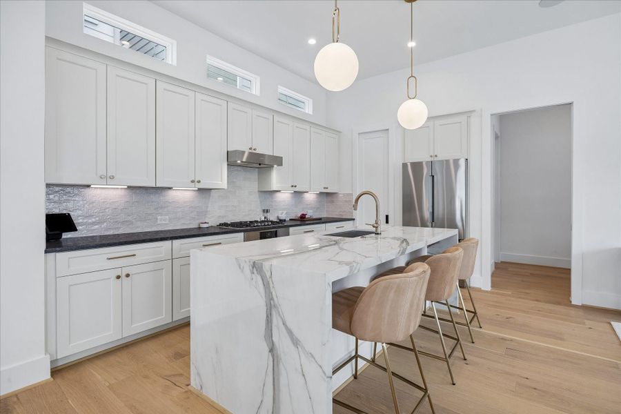 Furnished interior view inside a new home in , Houston (Image 30).