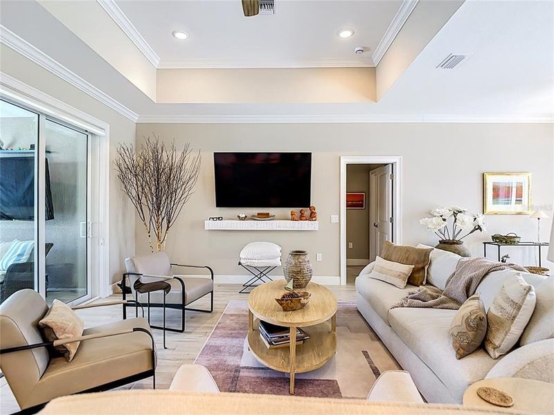 Furnished interior view inside a new home in , Punta Gorda (Image 13).