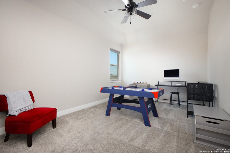 Representative furnished interior of a home built from the The Malta by Whitestone Custom Homes in Johnson Ranch, Bulverde (Image 25).