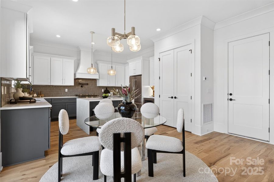 Furnished interior view inside a new home in , Charlotte (Image 15).