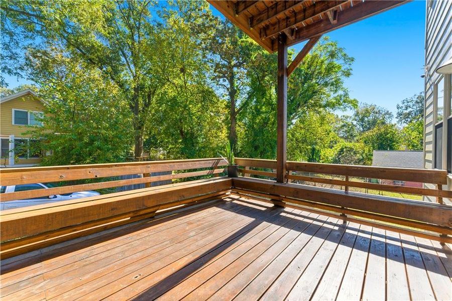 Exterior details and patio area of a home in , Atlanta (Image 19). Exterior details and patio area of a home in , Atlanta (Image 19).