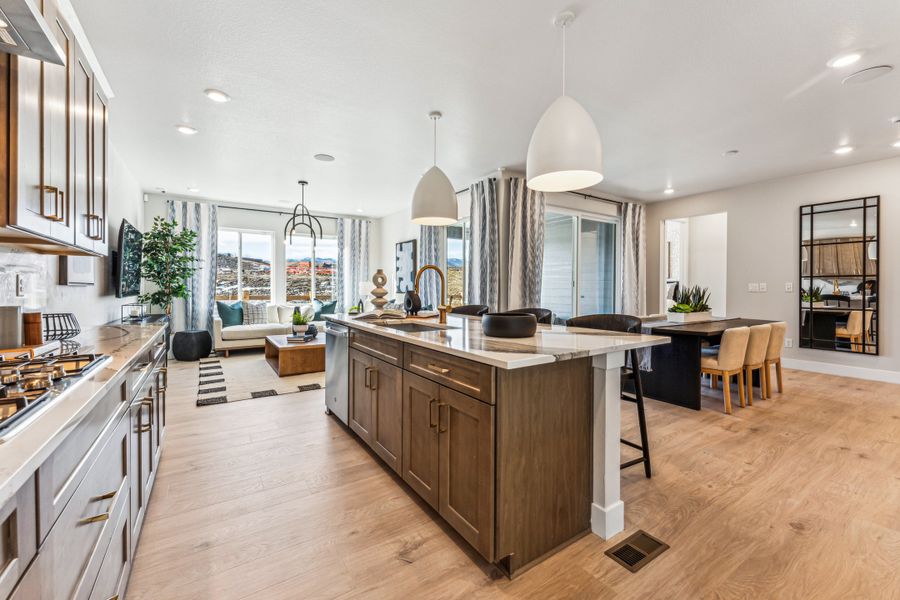 Representative furnished interior of a home built from the Maroon Bells by Taylor Morrison in Sugar Creek City Collection, Loveland (Image 11).