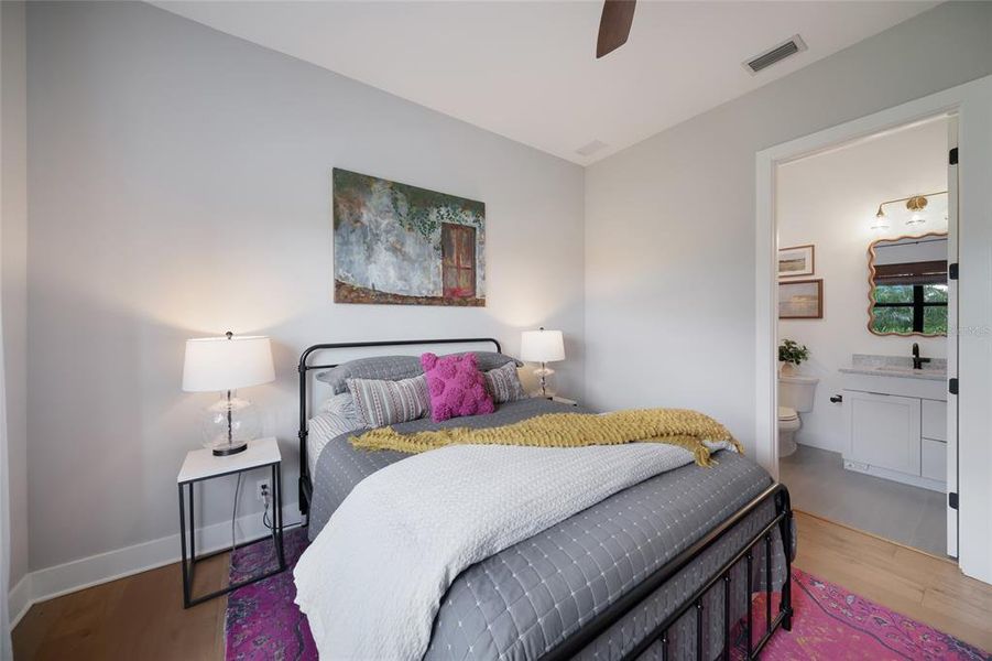 Furnished interior view inside a new home in , Parrish (Image 47).