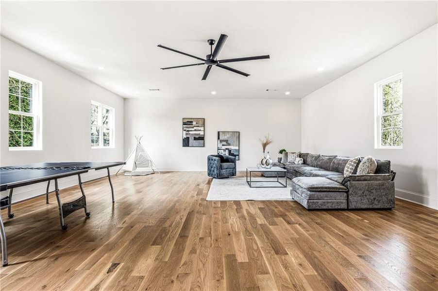 Furnished interior view inside a new home in , Atlanta (Image 25).