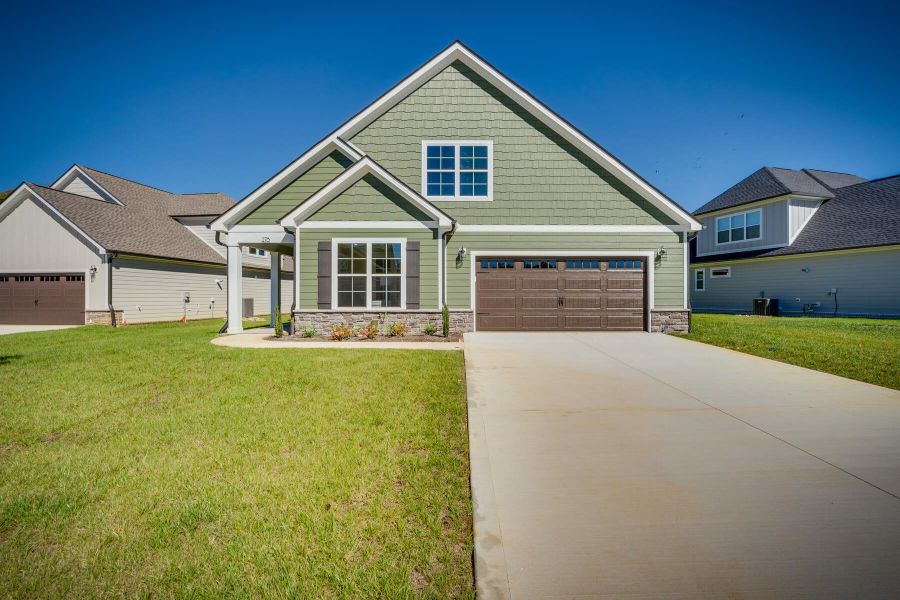 Front exterior of a home in the The Grove At Haven Hill community, located in Lenoir City, TN (Image 10).