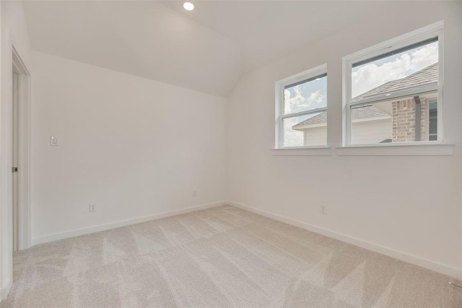 Spacious, unfurnished interior of a new home in Light Farms Brenham - 40' Lots, Celina (Image 29). Spacious, unfurnished interior of a new home in Light Farms Brenham - 40' Lots, Celina (Image 29).