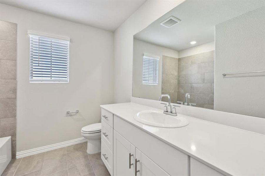 Photo is not of the actual home, but is an inspirational photo of builder’s model home and may depict options, furnishings, and/or decorator features that are not included. Photo is not of the actual home, but is an inspirational photo of builder’s model home and may depict options, furnishings, and/or decorator features that are not included.