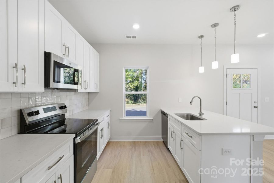 Furnished interior view inside a new home in , Mooresville (Image 4).