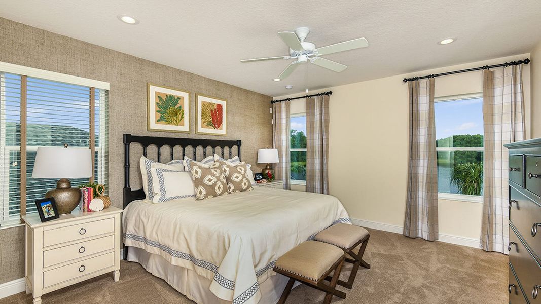 Furnished interior view inside a new home in Windward Real Estate and Homes for Sale in Sarasota, FL - Neal Communities, Lakewood Ranch (Image 15).