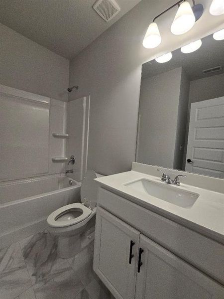 Furnished interior view inside a new home in Waters Edge, Mansfield (Image 11).