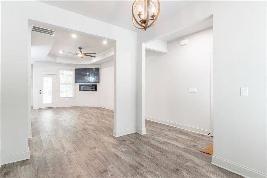 Spacious, unfurnished interior of a new home in , Commerce (Image 23).