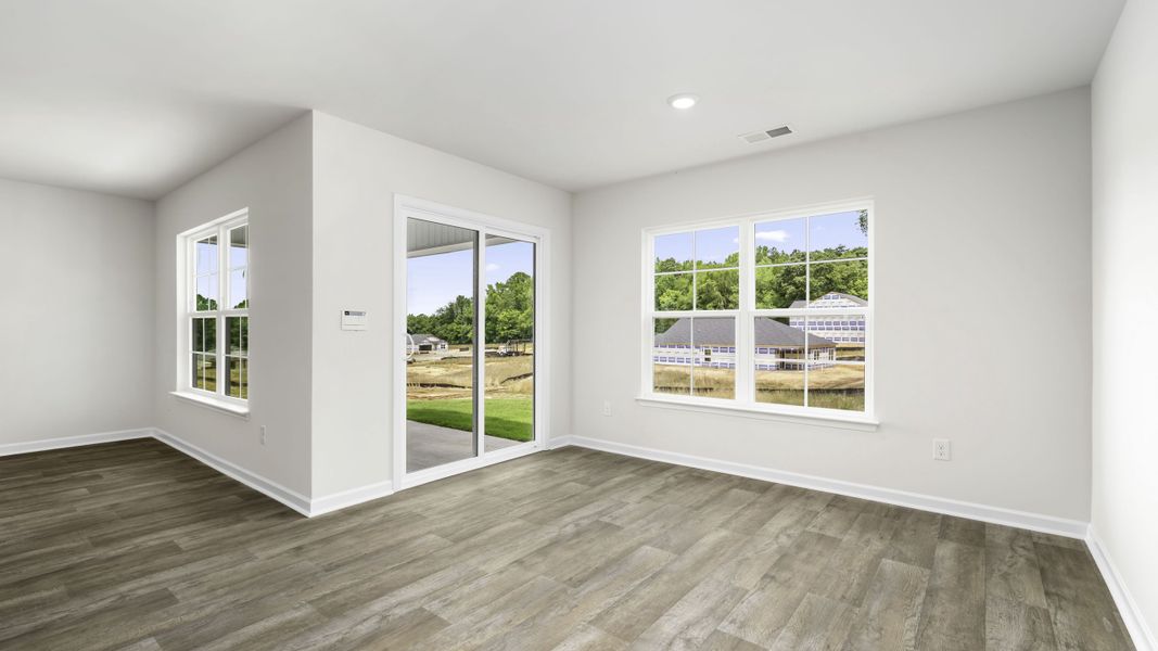 Representative unfurnished interior of a home built from the Aria by D.R. Horton in Waverly Place, Linwood (Image 19).