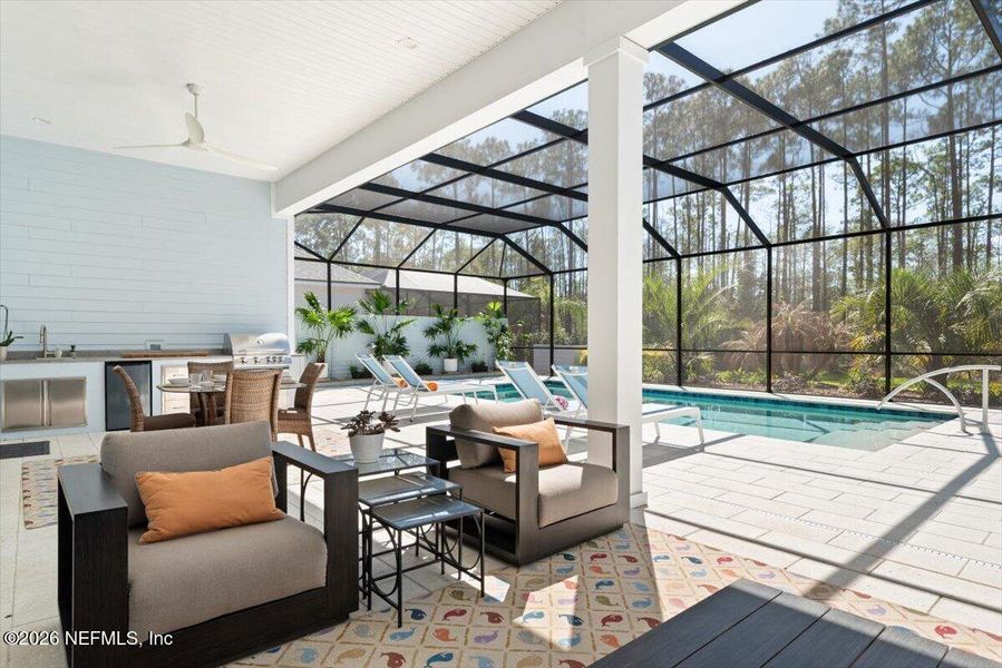 Exterior details and patio area of a home in , Ponte Vedra (Image 24).