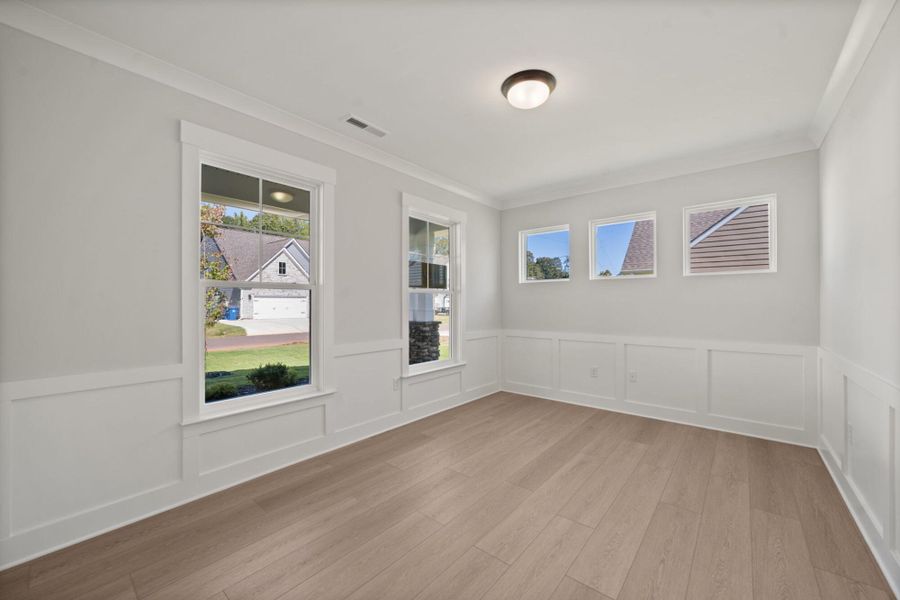 Spacious, unfurnished interior of a new home in Fiddler's Ridge, Advance (Image 12).