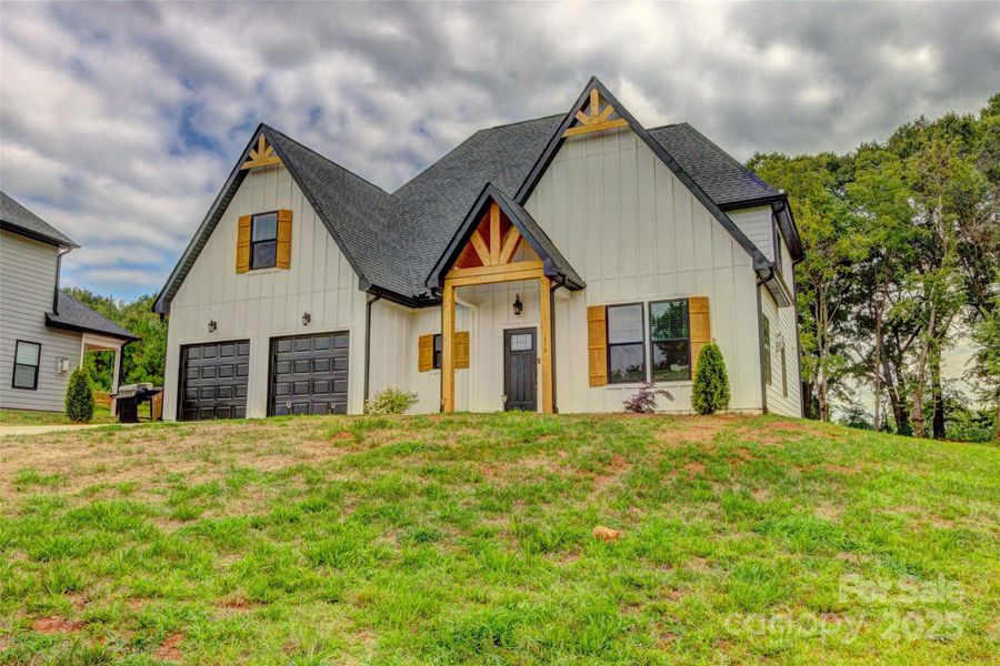 Front exterior of a new home in , Shelby, NC, highlighting curb appeal (Image 21). Front exterior of a new home in , Shelby, NC, highlighting curb appeal (Image 21).