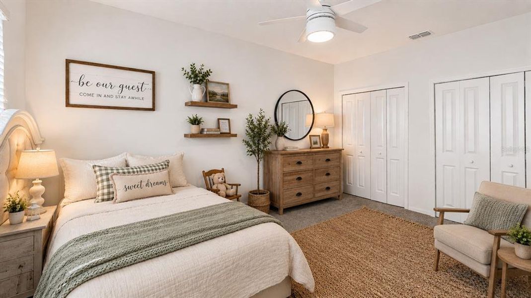 Furnished interior view inside a new home in , Davenport (Image 27).