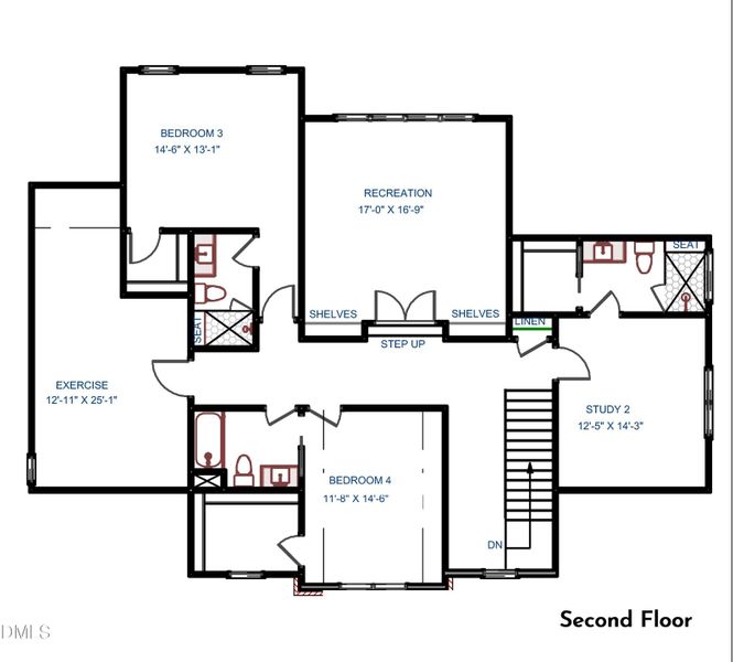 Updated Floorplans 2nd Floor