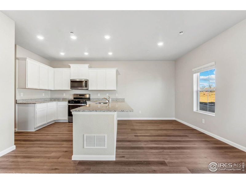 Furnished interior view inside a new home in Johnstown Village, Johnstown (Image 8).