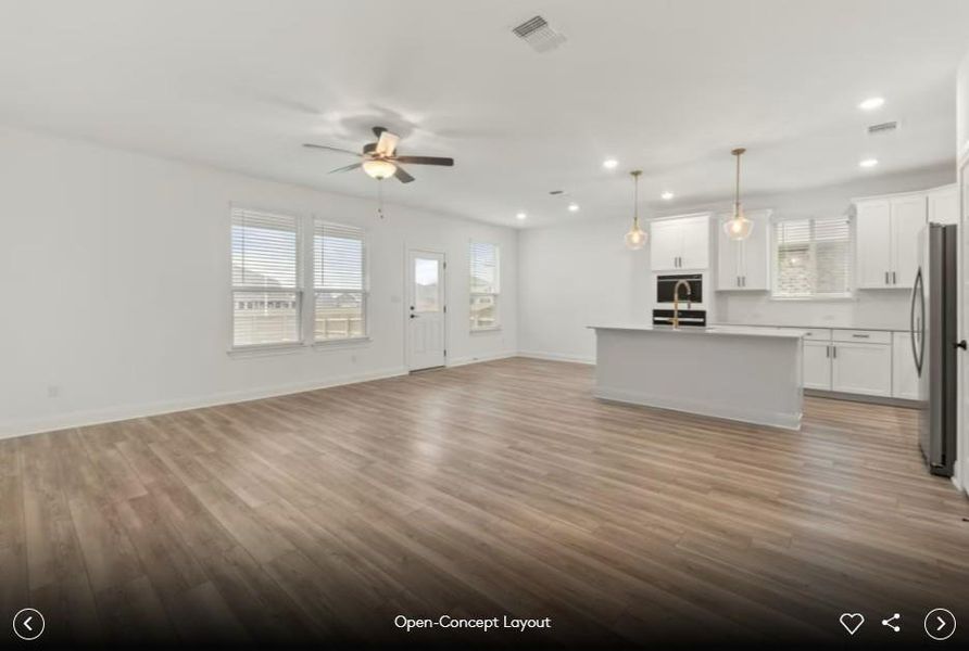 Interior photos- Photo of Pulte model home with same floor plan, not of actual home listed.