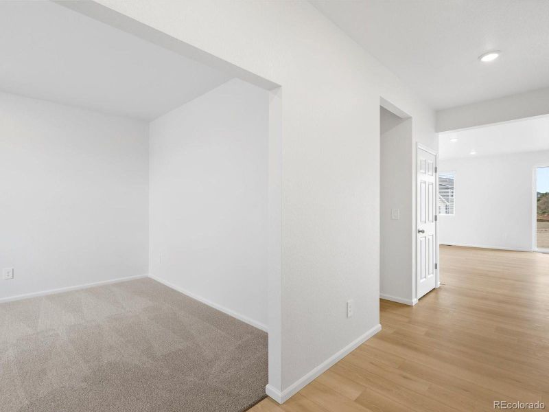 Spacious, unfurnished interior of a new home in Poudre Heights: The Lakes Collection, Windsor (Image 25).