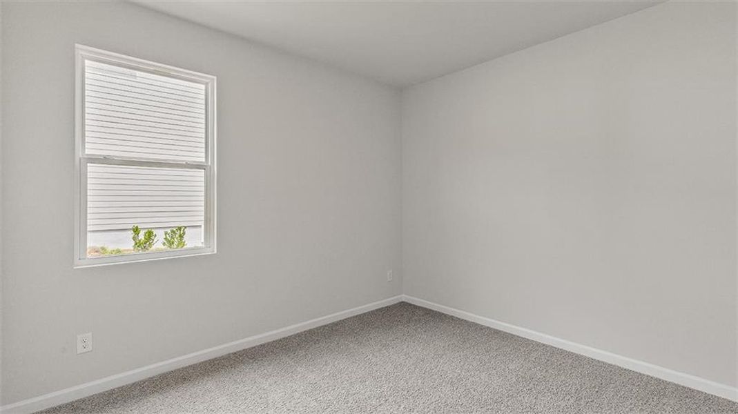 Spacious, unfurnished interior of a new home in Teamon Pointe, Griffin (Image 23).