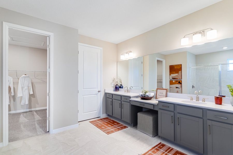 Representative furnished interior of a home built from the Saint Croix by Taylor Morrison in The Waters at Center Lake Ranch, St. Cloud (Image 9). Representative furnished interior of a home built from the Saint Croix by Taylor Morrison in The Waters at Center Lake Ranch, St. Cloud (Image 9).