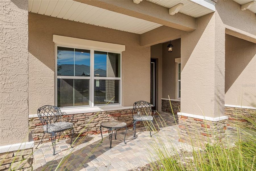 Exterior details and patio area of a home in , Ocala (Image 35).