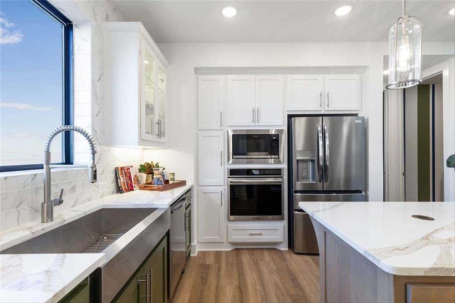 Furnished interior view inside a new home in Mantua Point: 40ft. lots, Van Alstyne (Image 12). Furnished interior view inside a new home in Mantua Point: 40ft. lots, Van Alstyne (Image 12).