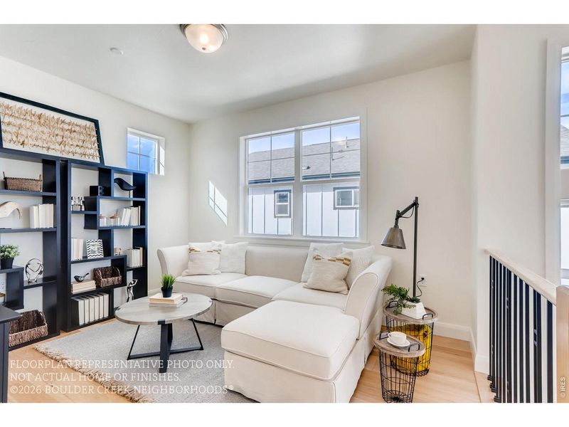 Furnished interior view inside a new home in , Boulder (Image 26). Furnished interior view inside a new home in , Boulder (Image 26).