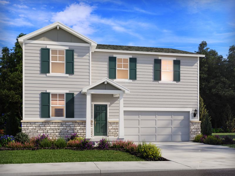 Image 15 representing the The Chatfield by Meritage Homes in Poudre Heights: The Lakes Collection, Windsor, CO.