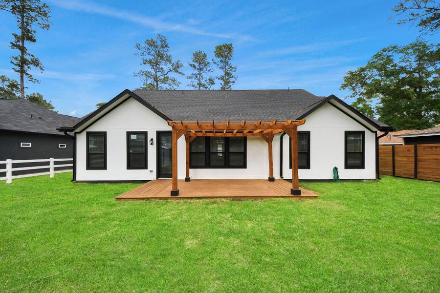 Exterior details and patio area of a home in , Spring (Image 4).