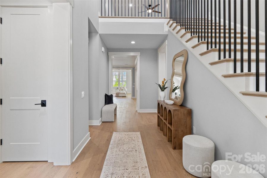 Furnished interior view inside a new home in , Fort Mill (Image 6).