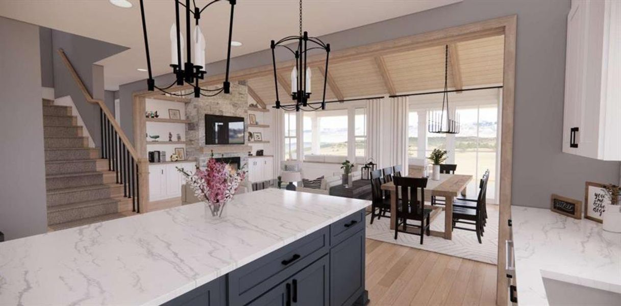 Furnished interior view inside a new home in , Carrollton (Image 9).