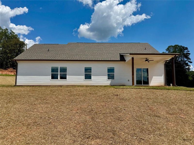 Front exterior of a new home in , Eastanollee, GA, highlighting curb appeal (Image 2). Front exterior of a new home in , Eastanollee, GA, highlighting curb appeal (Image 2).