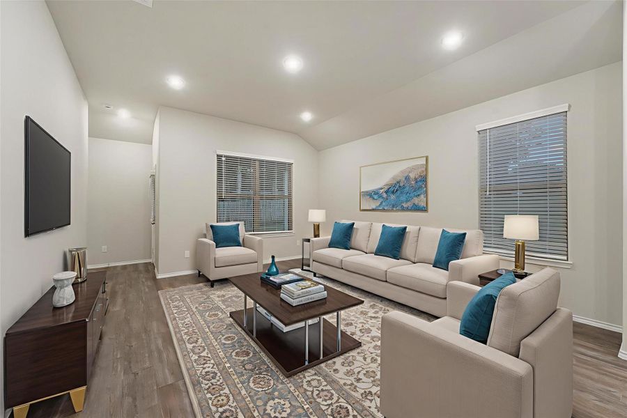 Furnished interior view inside a new home in , Lufkin (Image 15). Furnished interior view inside a new home in , Lufkin (Image 15).