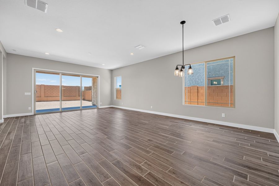 Spacious, unfurnished interior of a new home in Legado, Queen Creek (Image 13).