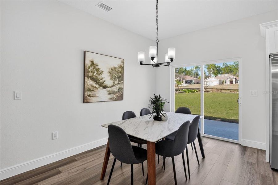 Furnished interior view inside a new home in , Citrus Springs (Image 10).