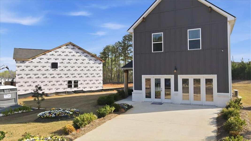Front exterior of a new home in , McDonough, GA, highlighting curb appeal (Image 22).