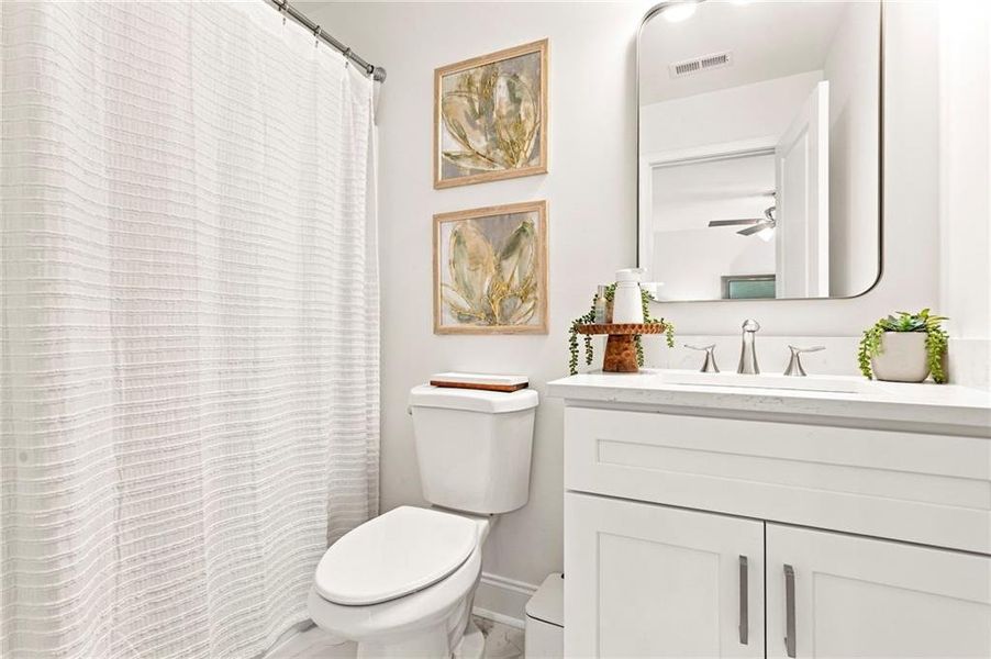Furnished interior view inside a new home in , Conyers (Image 13).
