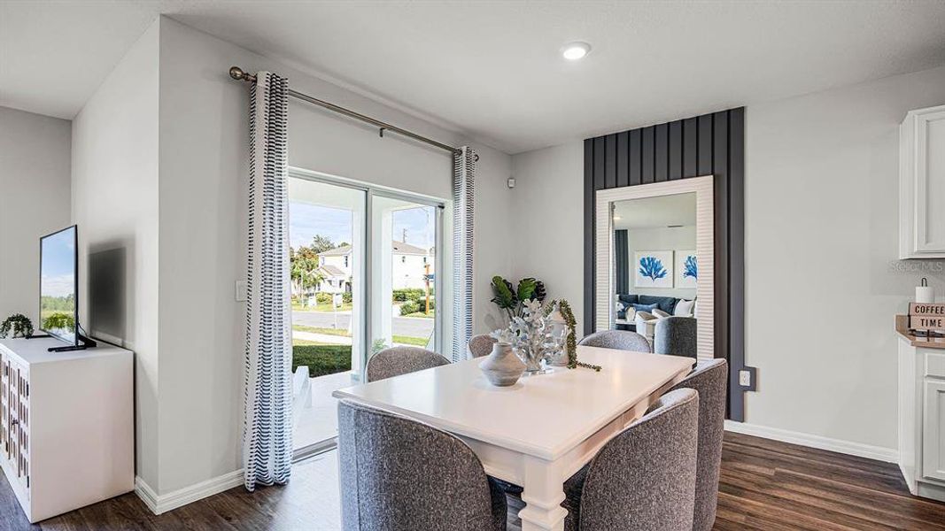 Furnished interior view inside a new home in Lake Deer Estates, Poinciana (Image 18). Furnished interior view inside a new home in Lake Deer Estates, Poinciana (Image 18).