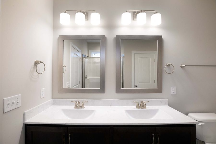 Representative furnished interior of a home built from the Clarion by Caviness & Cates Communities in Maggie Way, Wendell (Image 33).