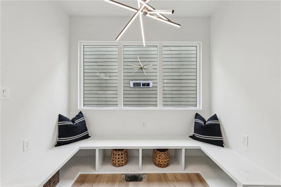 Furnished interior view inside a new home in , Atlanta (Image 6).