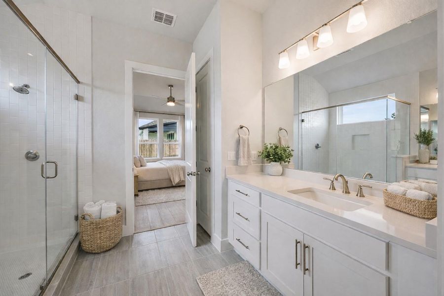 *Virtually Staged Primary Bath*