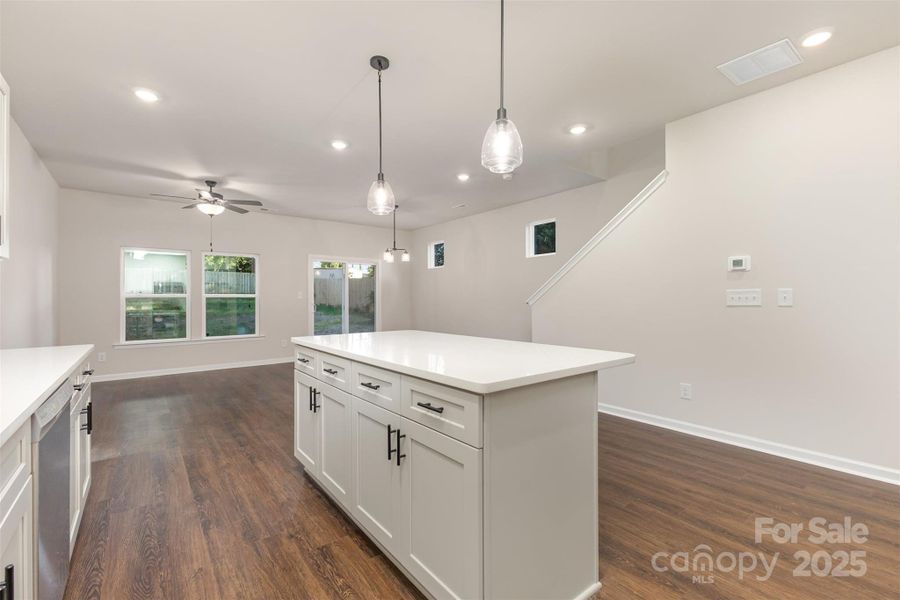 Furnished interior view inside a new home in , Charlotte (Image 6).