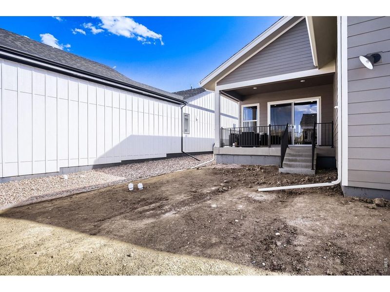 Exterior details and patio area of a home in , Fort Collins (Image 21).