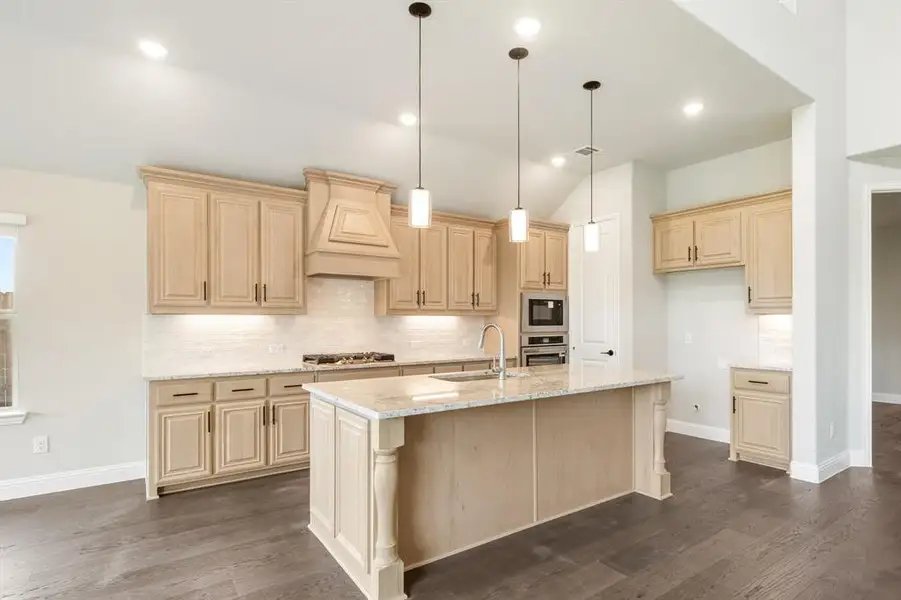 Furnished interior view inside a new home in Willow Wood, McKinney (Image 15).