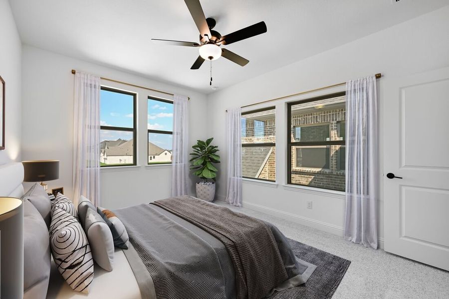 Furnished interior view inside a new home in The Ridge at Northlake, Northlake (Image 13).